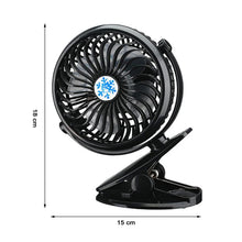Mini USB Clip Fan widely used in summers for cool down rooms and body purposes.(Battery Not Include) - Justgrabit Inc.