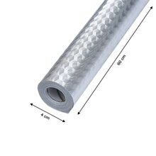 2 Meter Aluminium Foil Sticker used in all kitchen purposes to prevent oily and greasy stains of food while cooking. - Justgrabit Inc.