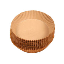 Round Air Fryer Disposable Paper Liner (50 Pcs Set / 160mmx45mm) - justgrabit.in | Just Grab It
