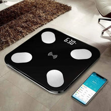 Bluetooth Body Fat Scale Digital Smart Body Weight Scale iOS and Android App to Manage Body Weight, Body Fat, Water, Muscle Mass, BMI, BMR, Bone Mass and Visceral Fat with BMI Scale - Justgrabit Inc.