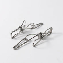 Stainless Steel Clothes pegs with One Rope - justgrabit.in | Just Grab It