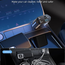 4 - in - 1 Super Fast Car Charger with Dual Built - In Cables, Dual USB Ports, - justgrabit.in | Just Grab It