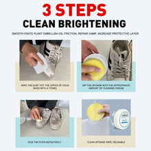 Stain Remover Cleansing Cream for Shoe Polish Sneaker Cleaning Kit Shoe Eraser Stain Remover White Rubber Sole Shoe Cleaner White Shoe Cleaning Cream Stain Remover (120 Gm Approx) - Justgrabit Inc.
