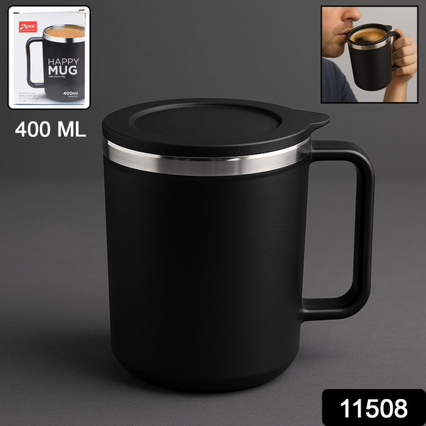 Apex Happy Mug Approx 400ml (1 Pc) - justgrabit.in | Just Grab It