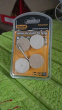 Rotary Tool Accessory Wool Felt Polishing Pad Felt (5 Pcs Set) - justgrabit.in | Just Grab It