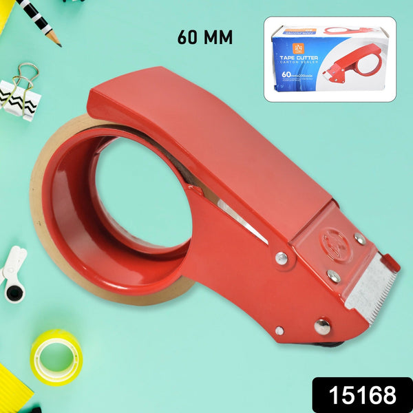 Metal Packing Tape Dispenser Cutter (60 MM / 1 Pc) - justgrabit.in | Just Grab It