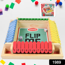 Shut The Box Dice Game, Classic Flip Me Multiplayer Game (1 Set) - justgrabit.in | Just Grab It