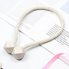 Home Magnetic Curtain Tiebacks, Straps, Buckle, Clips Rope Straps Window Curtain Bracket Decoration (2 Pc) - Justgrabit Inc.