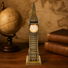 Big Ben London Clock Tower Miniature Metal Statue - Elegant Home Decor and Perfect Gifting Option - Justgrabit Inc.
