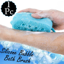 Silicone Bubble Bath SPA Super Soft Body Scrubbing Brush - Justgrabit Inc.