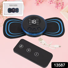 Butterfly Electric Neck Massager Cordless Full Body Massage Remote Controller (1 Pc) - justgrabit.in | Just Grab It
