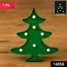 Christmas Tree Shape LED Decorative Night Light (1 Pc) - justgrabit.in | Just Grab It