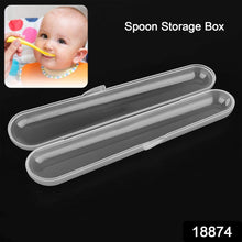 Food Grade Plastic Spoon Storage Box (1 Pc) - justgrabit.in | Just Grab It