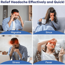 Migraine and Headache Relief Cap: Ice Wrap for Tension & Sinus Relief - justgrabit.in | Just Grab It