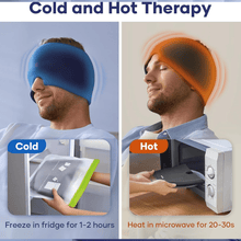 Migraine and Headache Relief Cap: Ice Wrap for Tension & Sinus Relief - justgrabit.in | Just Grab It