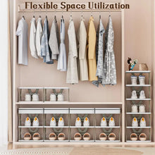 Foldable Shoe Rack (1 Pc, 8 Layers): Space - Saving, Entryway Storage - Justgrabit Inc.