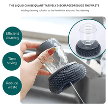 Handheld Soap Dispenser with Scrub (1 Set) - justgrabit.in | Just Grab It