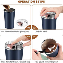 Portable 4 - Blade Mini Grinder & Blender for Home & Office - Justgrabit Inc.