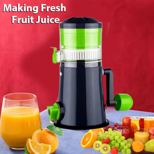 Ritu Hand Operated Compact Manual Juicer (Multicolor / 1 Pc) - Justgrabit Inc.