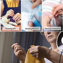 Mini Travel Sewing Kit for Beginners with Threads & Scissors - Justgrabit Inc.
