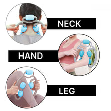 Muscle Massage Roller for Leg Soreness & Relaxation (5 Wheels, 1 Pc) - Justgrabit Inc.