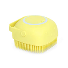 Silicone Massage Bath Body Brush Soft Bristle With Shampoo Dispenser - Justgrabit Inc.