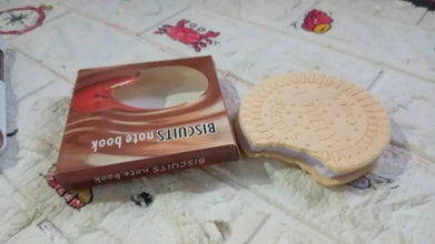 Round Biscuit - Scented Notebook – Fun Writing Copybook (1 Pc) - justgrabit.in | Just Grab It