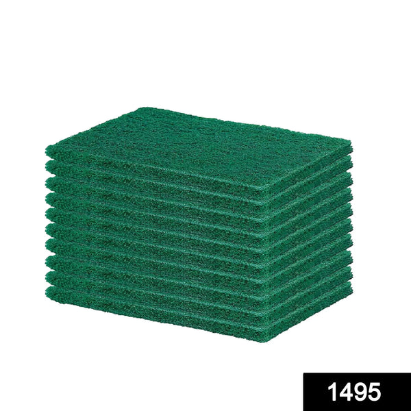 Green Kitchen Scrubber Pads for Utensils / Tiles Cleaning - Justgrabit Inc.