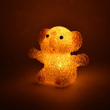 Cartoon Shape Crystal LED Night Light Lamp – Cute Glowing Animal Decorative Light (1 Pc) - Justgrabit Inc.