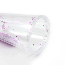 High Quality Plastic Creative Cold Drink Cup / Tumble, Reusable Tea Coffee Tumbler with Lid and Straw, Double Wall Plastic Drinking Sport Bottle, Travel Tumbler (1 Pc / Mix Color) - Justgrabit Inc.