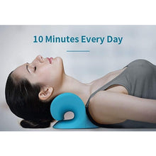 Neck Relaxer Cervical Pillow Neck Shoulder Pain Relief Acupressure Massage - justgrabit.in | Just Grab It