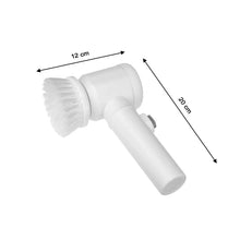 5in1 Home Kitchen Electric Cleaning Brush, Electric Spin Scrubber - justgrabit.in | Just Grab It