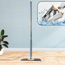 X - Shape Hands - Free Squeeze Microfiber Floor Mop for Home Cleaning - justgrabit.in | Just Grab It