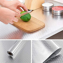 2 Meter Aluminium Foil Sticker used in all kitchen purposes to prevent oily and greasy stains of food while cooking. - Justgrabit Inc.