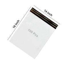 POD pouch Secure Tamper Proof Courier Bags,100 pcs (14 x 16 Inch) - Justgrabit Inc.