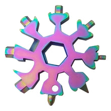 Durable & Portable 18 - in - 1 Snowflake Multi - Tool – Bottle Opener, Screwdriver & Wrench Kit - Justgrabit Inc.