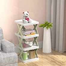 4 LAYER SHOES STAND, SHOE TOWER RACK SUIT FOR SMALL SPACES, CLOSET, SMALL ENTRYWAY, EASY ASSEMBLY AND STABLE IN STRUCTURE, CORNER STORAGE CABINET FOR SAVING SPACE - Justgrabit Inc.