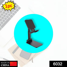 Foldable Mobile Stand with Angle Adjustable Desktop Table Mobile Holder - Justgrabit Inc.