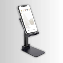 Foldable Mobile Stand with Angle Adjustable Desktop Table Mobile Holder - Justgrabit Inc.