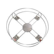 Stainless Steel Gas Cylinder Trolley with Wheels LPG Cylinder Roller Stand Movable Trolley - Justgrabit Inc.