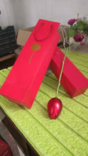 Metal Red Rose Couple Jewelry Box - Fancy Jewelry Box (1 Pc) - justgrabit.in | Just Grab It