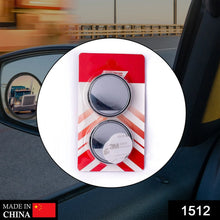 Blind Spot Round Wide Angle Adjustable Convex Rear View Mirror - Pack of 2 - Justgrabit Inc.