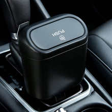 Plastic Mini Car Trash Can / Bin with Lid (1 Pc / With Brown Box) - justgrabit.in | Just Grab It