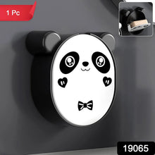 Plastic Cute Panda Soap Box – Wall Mounted Flip - Top Drain Soap Case (1 Pc) - Justgrabit Inc.