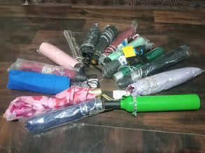 Umbrella Summer Sun and Rain Protection Foldable Cute Umbrella || UV Protection Rain Sun Umbrella || Travel Accessories || Umbrella for Children, Girls, and Boys (1 Pc / Mix Color / Design)  - Justgrabit Inc.