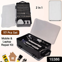 Screwdriver Electronic Laptop, Mobile Repair Tool Kit (117 Pcs Set) - justgrabit.in | Just Grab It
