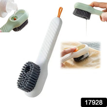 Multifunctional Scrubbing Brush with Liquid / Soap Dispenser, Cleaning Brush with Liquid / Soap Dispenser, Shoe Brush for Cleaning, Cloth Cleaning Brush with Handle Liquid Shoe Brush For Shoe Clothes (1 Pc) - Justgrabit Inc.