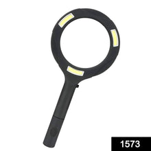Magnifying Glass with 3 Led Light 3X Power and Rubberized Handle - Justgrabit Inc.