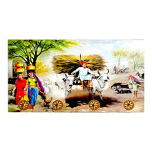 Decorative Wooden Landscape Art with Hooks for Wall Hanging - Justgrabit Inc.