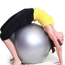 Anti - Burst Exercise Heavy Duty Gym Ball (Multicolour) (75Cm) - Justgrabit Inc.